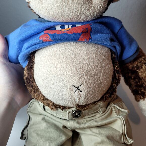 Build A Bear Magnificent Monkey 18" Inches Stuffed Animal Retired Plush Clothes - Picture 7 of 12